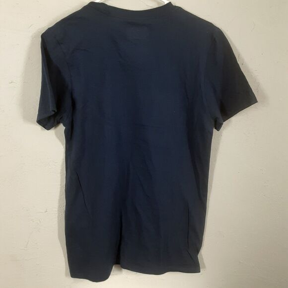 TAMPA BAY RAYS Mens Small Respect MLB Tee Blue Graphic Short Sleeve T-shirt - Picture 7 of 9